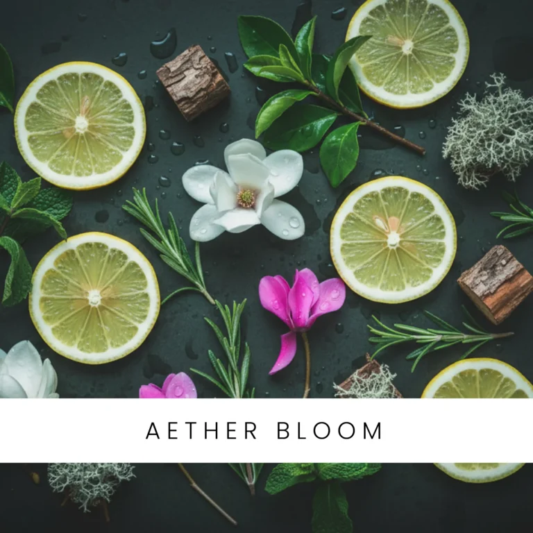 Aether Bloom luxury aroma oil bottle from the Otura Scent Premium Selection.