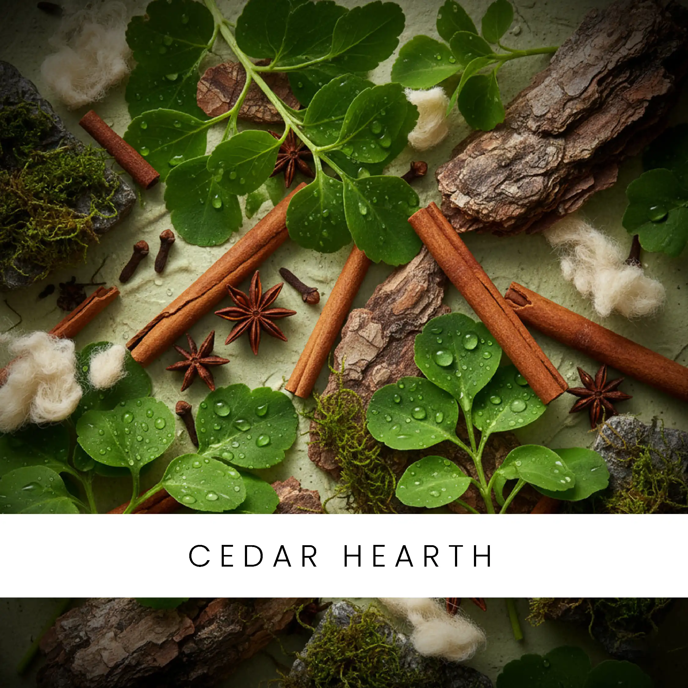 Cedar Hearth luxury aroma oil bottle from the Otura Scent Premium Selection.