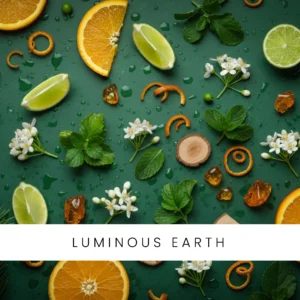 Luminous Earth luxury aroma oil bottle from the Otura Scent Premium Selection.
