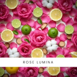 Rose Lumina luxury aroma oil bottle from the Otura Scent Premium Selection.