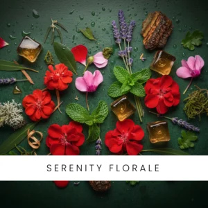 Serenity Florale luxury aroma oil bottle from the Otura Scent Premium Selection.