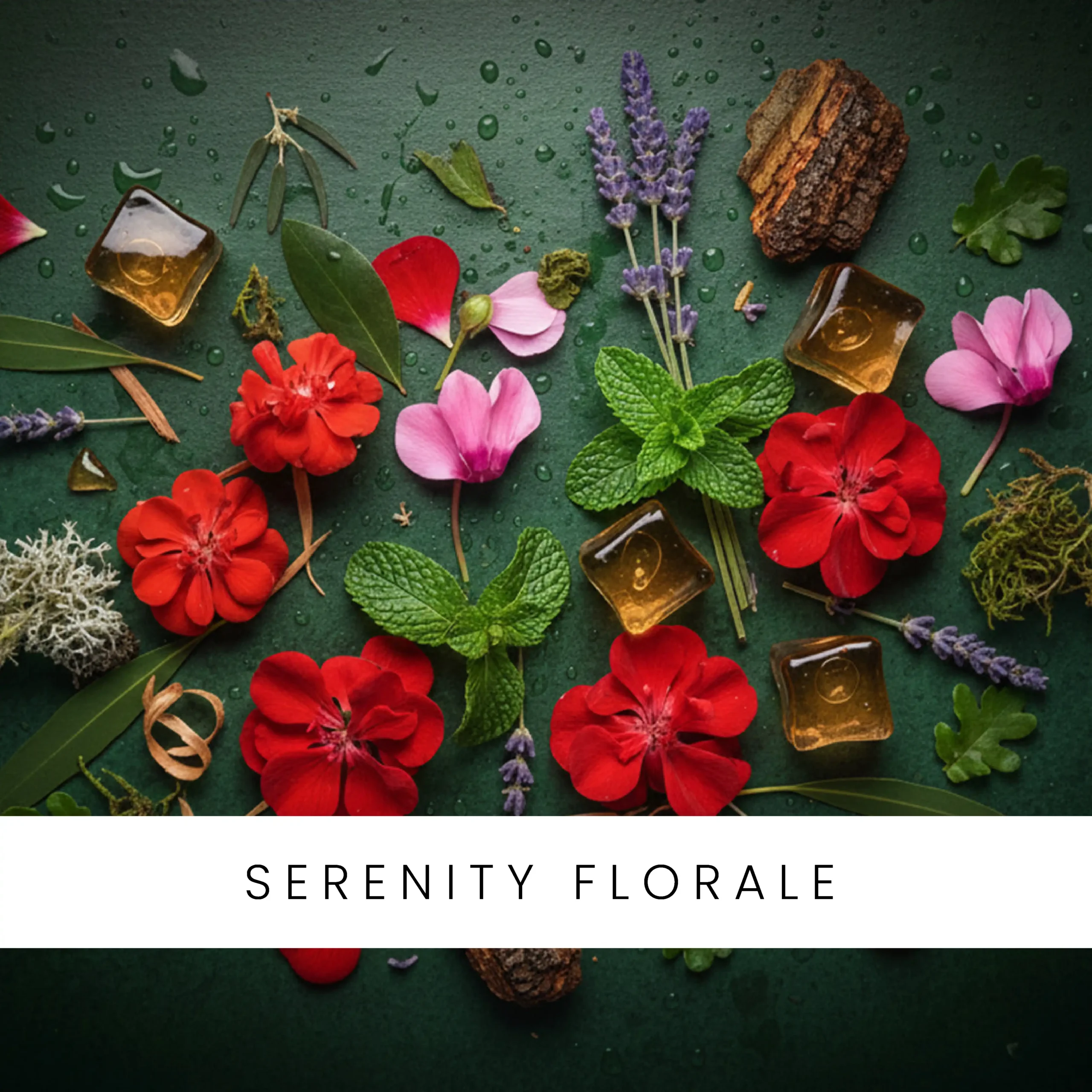 Serenity Florale luxury aroma oil bottle from the Otura Scent Premium Selection.