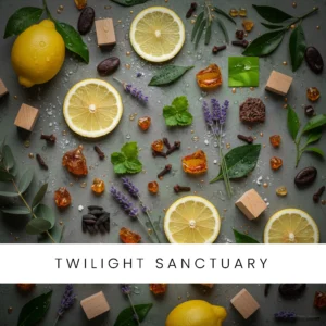 Twilight Sanctuary luxury aroma oil bottle from the Otura Scent Classic Edition.